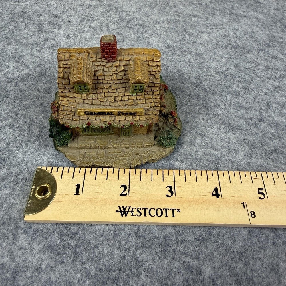 Vtg 1987 Dept 56 New England Miniatures General Store Porcelain Village House - Picture 8 of 9